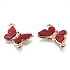 Eco-Friendly Alloy Micro Pave Clear Cubic Zirconia Links Connectors LS-ENAM-Q437-058A-NR-3
