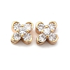 Brass Pave Cubic Zirconia Multi-Strand Links KK-Z131-14G-02-1