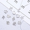 Tarnish Resistant 304 Stainless Steel Pendants STAS-N092-M-6
