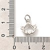 Rack Plating Brass Micro Pave Cubic Zirconia Pendants KK-H508-28P-11-3