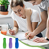 50Pcs 5 Colors Vase Shape EVA Foam Pencil Grips FIND-GA0003-43-5