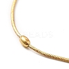 Rack Plating Brass Satellite Chain Necklace for Women NJEW-F304-02G-2