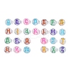 Transparent Acrylic Beads TACR-Q013-02A-M-1