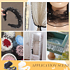 2Pcs 2 Colors Three Layer Organza Lace Trim Fabric DIY-PH0021-43-6