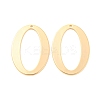 Rack Plating Brass Pendants KK-M261-33C-G-1