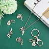 Tibetan Style Alloy Pendants FIND-FH0005-26-4
