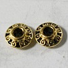 Tibetan Style Alloy Spacer Beads GLF0725Y-A-1