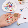80Pcs 2 Style Imitation Pearl Acrylic Pendants OACR-CD0001-07-5