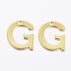 304 Stainless Steel Charms X-STAS-P141-G-1