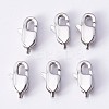 Tarnish Resistant 304 Stainless Steel Lobster Claw Clasps STAS-P190-06-1