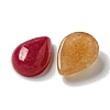 Dyed Natural White Jade Cabochons G-Q173-02B-11-2