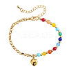Summer 304 Stainless Steel Charm Bracelets VE3377-1-4