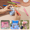 TPR Handle Aluminum Crochet Hook Needles TOOL-TA0001-13A-5