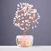 Natural Rose Quartz Sculpture Display Decorations PW-WG149A9-03-1