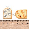 Opaque Resin Imitation Food Pendants RE-CBA0E2-03-3