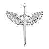 Non-Tarnish 304 Stainless Steel Pendants PW-WG8A8CB-01-1