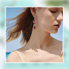 50Pcs Picasso Baking Paint Glass Seed Beads GLAA-PA0001-15-4