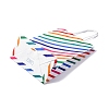 Stripe Print Paper Packing Tote Bags LS-CARB-R001-01B-2