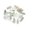 Picasso Transparent Glass Bugle Beads SEED-N010-02A-02-1