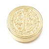 Religion Brass Beads KK-E802-23G-C-1
