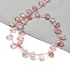 Cherry Quartz Glass Beads Strands G-Q167-A02-01-2