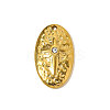 304 Stainless Steel Rhinestone Pendants STAS-OY009-94G-1