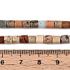 Natural Shoushan Stone Beads Strands G-T141-92B-5