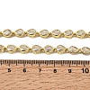 Brass Micro Pave Cubic Zirconia Geometric Tennis Necklaces NJEW-C121-02B-G-5