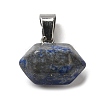 Natural Lapis Lazuli Pointed Pendants G-K335-03P-19-2
