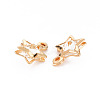 Rack Plating Eco-Friendly Iron Charms IFIN-Q133-015-NR-2