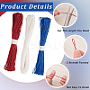 3 Bundles 3 Colors  Twisted Paper Cord DIY-CP0012-06E-5