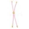 Twisted Nylon Cord Silder Bracelets DIY-B066-03G-06-1