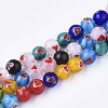 Handmade Lampwork Beads Strands X-LAMP-S191-10A-1