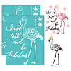 Self-Adhesive Silk Screen Printing Stencil DIY-WH0338-297-1