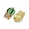 304 Stainless Steel Enamel Pendants STAS-L302-10G-2