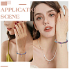 4Pcs Natural Imperial Jasper Bead Bracelets BJEW-ME00005-5