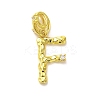 Rack Plating Brass Micro Pave Cubic Zirconia European Dangle Charms KK-L210-015G-F-1