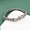 316 Surgical Stainless Steel Link Bracelets BJEW-C125-13-4