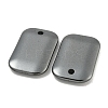 Electroplated Synthetic Non-Magnetic Hematite Pendants G-C136-05H-2