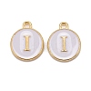 Golden Plated Alloy Charms X-ENAM-S118-01I-1