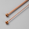 Brass Dowsing Rods for Energy Water Seeking AJEW-WH0348-118-2