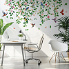 Translucent PVC Self Adhesive Wall Stickers STIC-WH0041-001-6