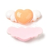Cartoon Opaque Resin Cabochons X-RESI-C039-03C-3