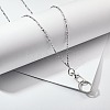 304 Stainless Steel Chains Neck Strap Lanyard HJEW-SW00134-5