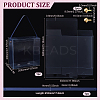 Transparent Plastic Bag Gift Packaging CON-WH0085-104A-2