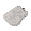 Non-Tarnish 201 Stainless Steel Pendants STAS-C095-29P-2