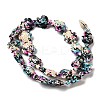 Synthetic Turquoise Dyed Beads Strands X-G-P507-05H-3