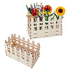 Wood Building Vase Kits for Flower Bouquet DIY-WH0010-90-1