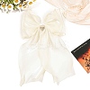 Cloth Long Bowknot Hair Barrettes PW-WG6129B-11-1