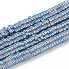 Electroplate Non-magnetic Synthetic Hematite Beads Strands G-T061-134A-1